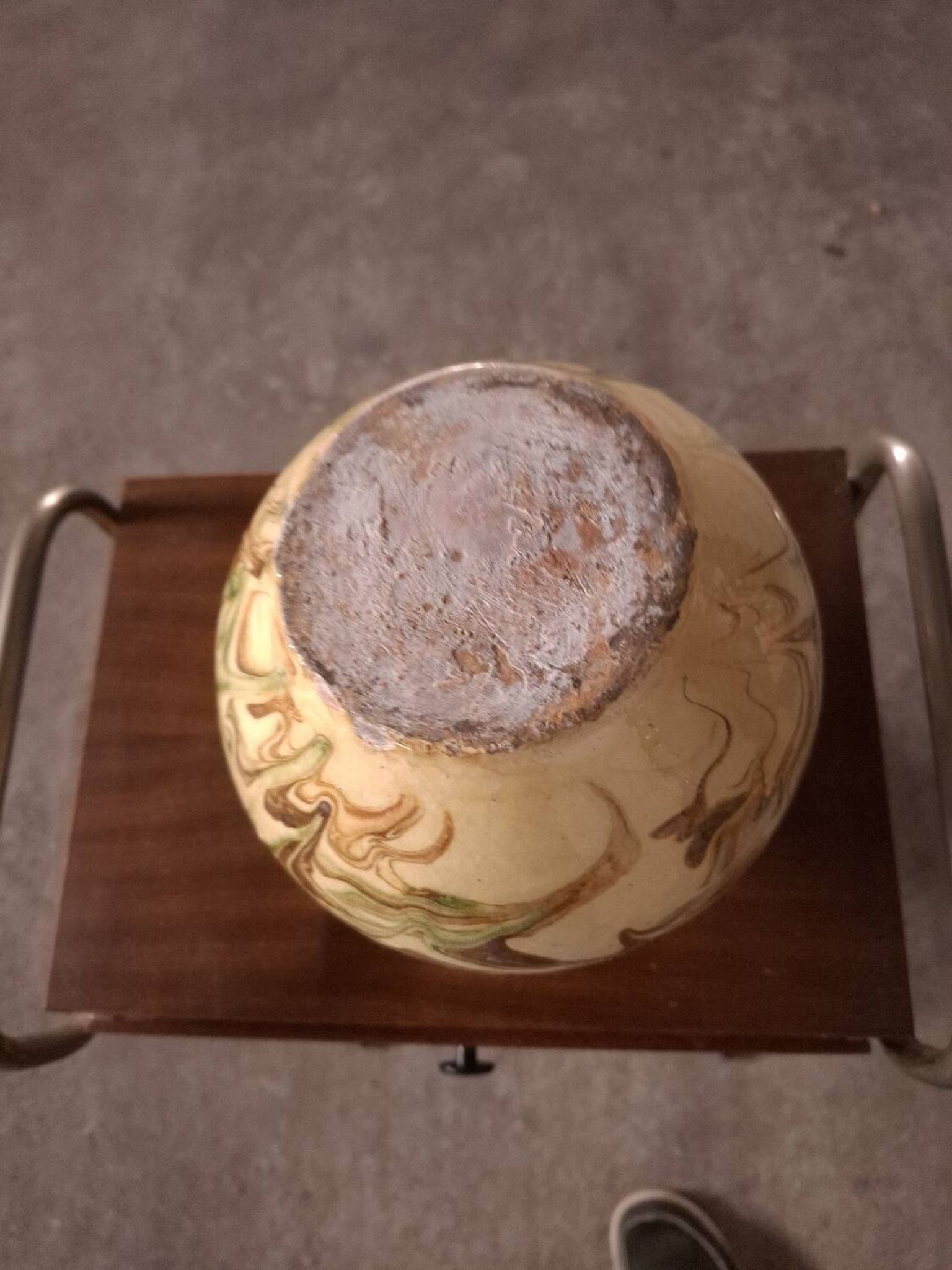 Pot à graisse jaspé, Sud-Ouest