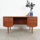 Teak desk, Danish design, 1960s, designer: J. Svenstrup