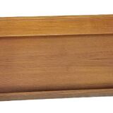Extra long floating sideboard / wall shelf in teak 210 cm, Denmark 1960s