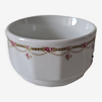 Apilco rose garland sugar bowl