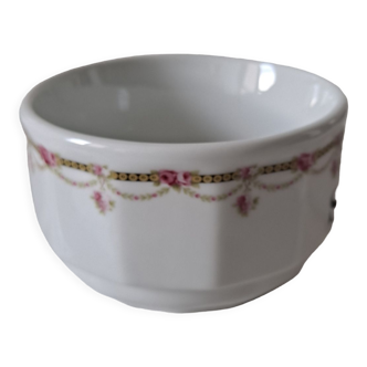 Apilco rose garland sugar bowl