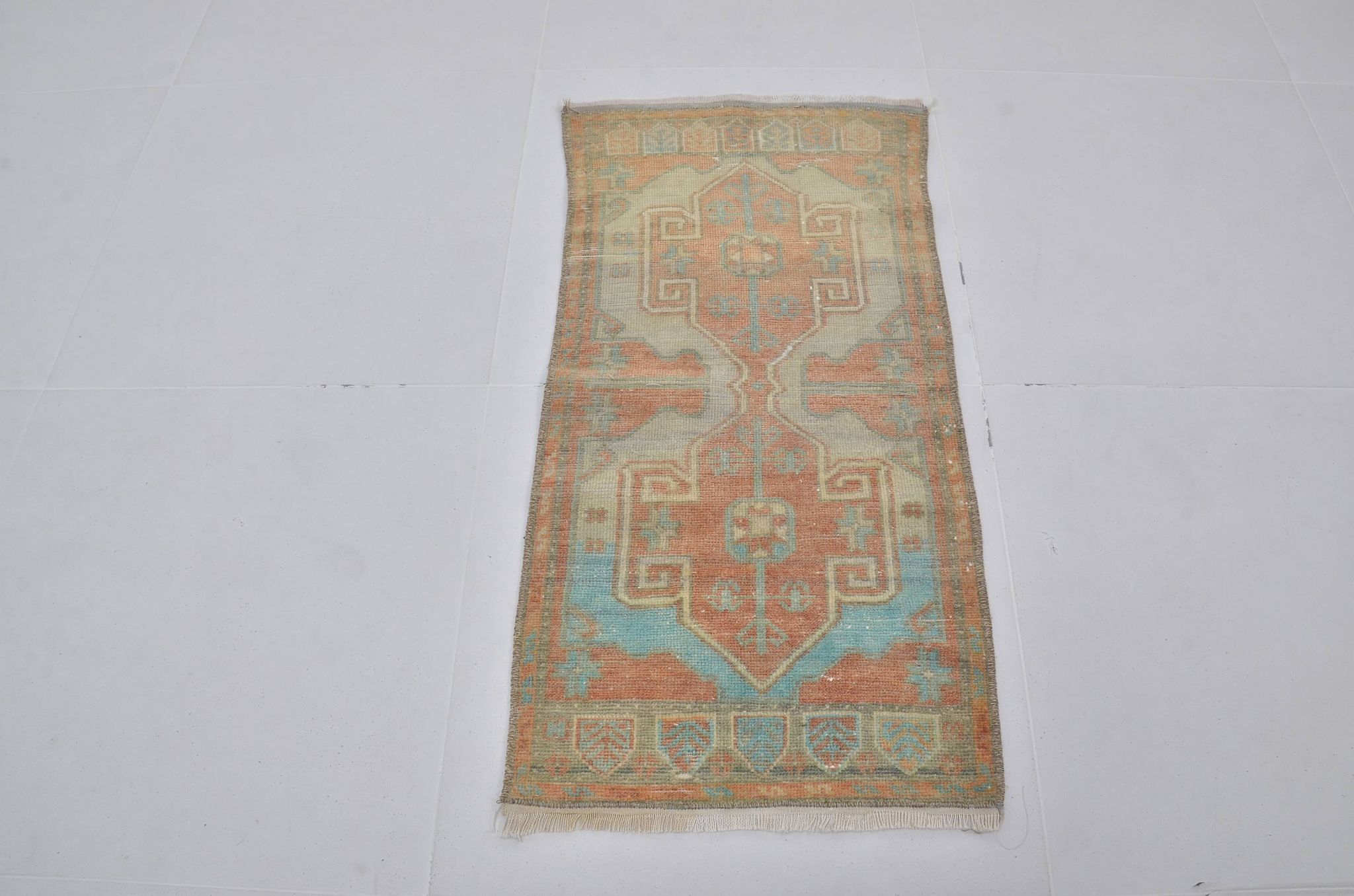Tapis de porte décoratif Oushak sku 3985