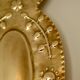 Pair of large mid-century Swedish brass sconces