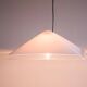 Large pyramid pendant iGuzzini - adjustable height, plexiglass, Italy 1980