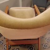 Armchair Relax Scandinavian Shepherdess wingback chair years Scandinavian 50 60