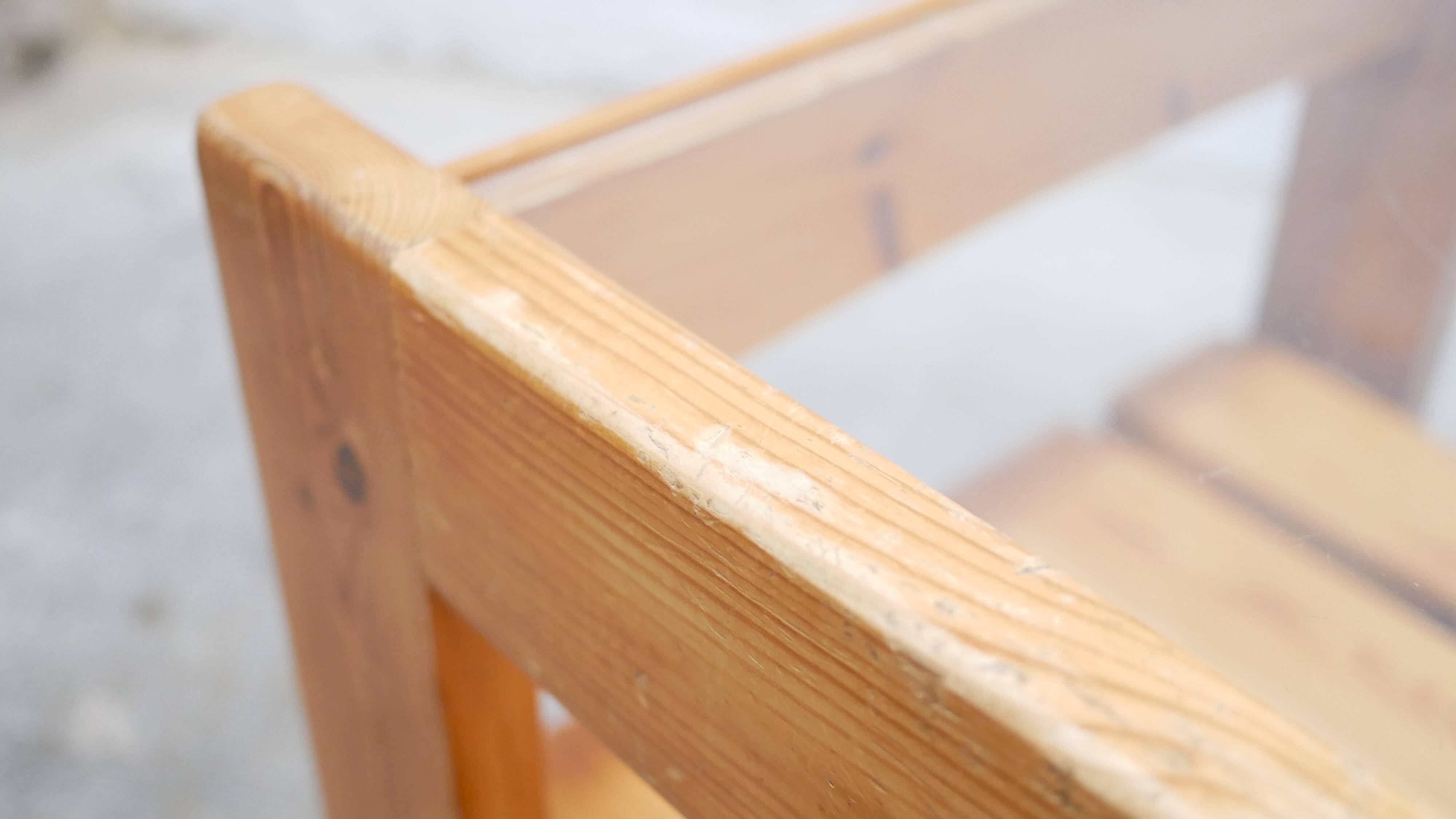 Vintage pine coffee table