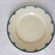 Round dish of Longwy model Athens porcelain
