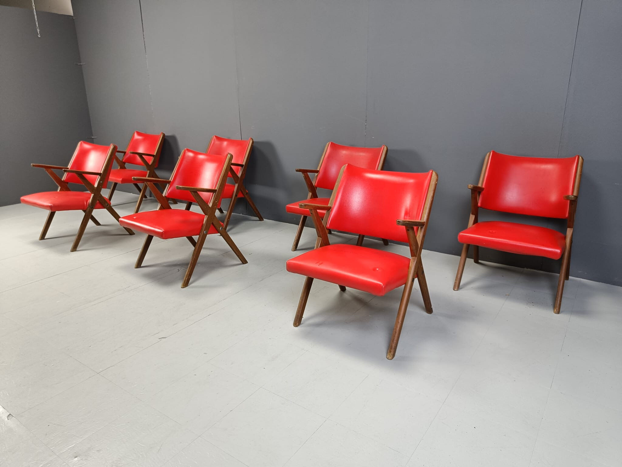 Fauteuils des années 60 par Dal Vera, ensemble de 2