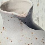 Ceramic pitcher signed Jeanne