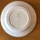 8 flat plates in antique earthenware
