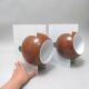 Pair of Italian ball wall lights from the 1970s.