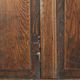 Antique English wooden bench / hall bench from the early 18th century