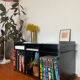 Commode en acier brut