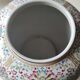 Vase with handcrafted Asian style porcelain lid