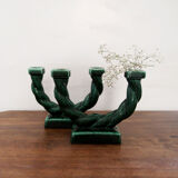 Pair of vintage lonchamp candlesticks