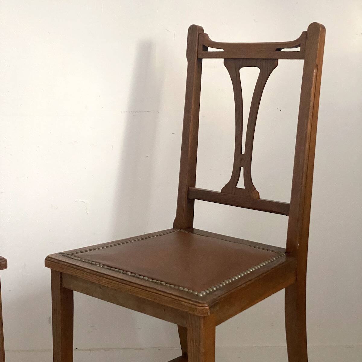 Art Nouveau pair of chairs 1900