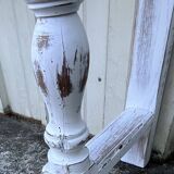 Console table in patinated fruitwood, 19th century