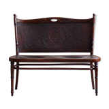 Antique Bentwood Bench