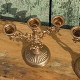 Pair of golden candlesticks