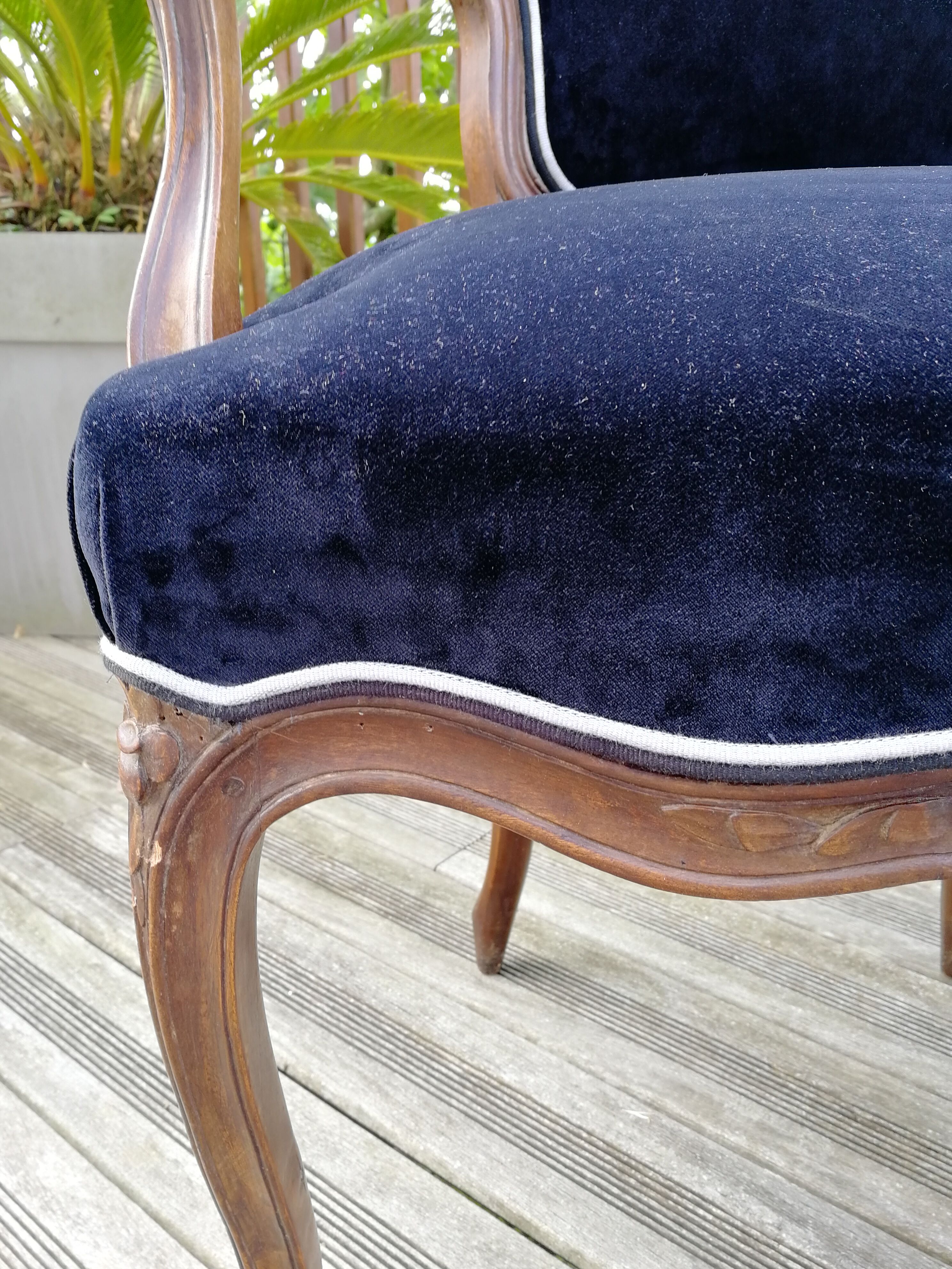 Louis XV style armchair