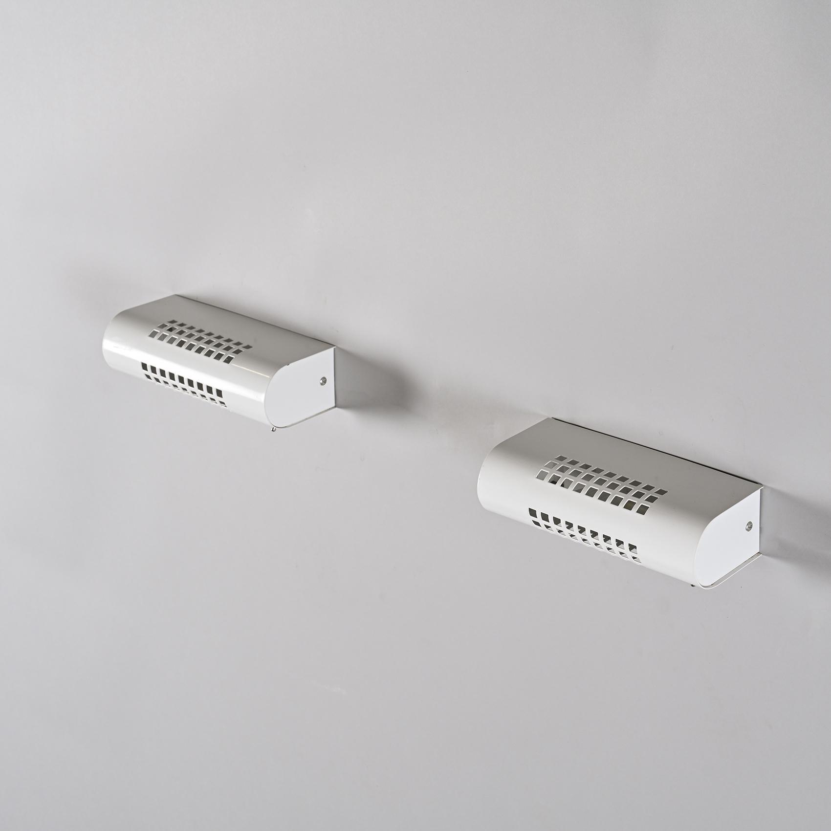 Pair of wall lights by Charlotte Perriand for SCE around 1980.