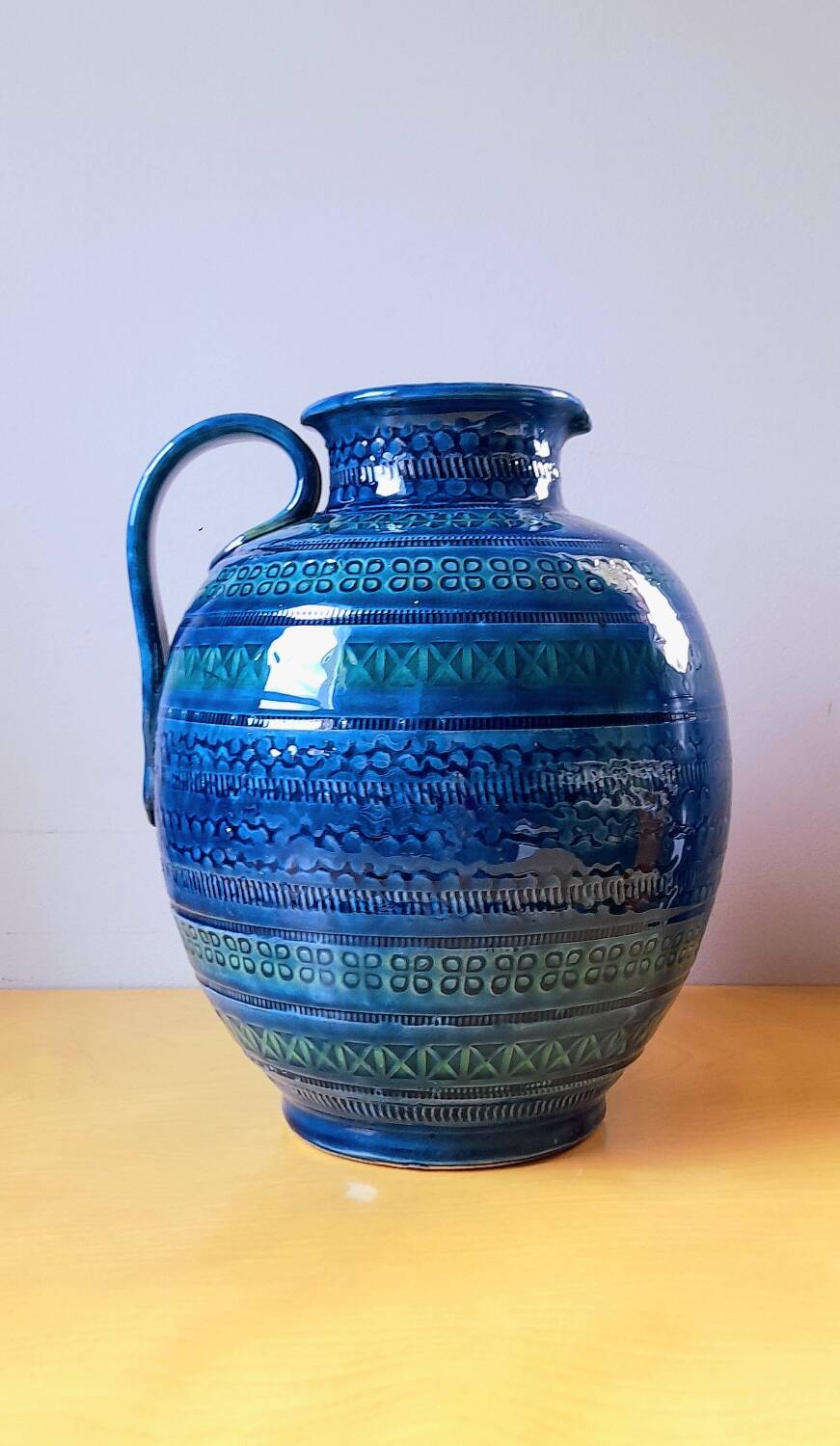 Cruche Rimini blu , Aldo Londi ,1970.