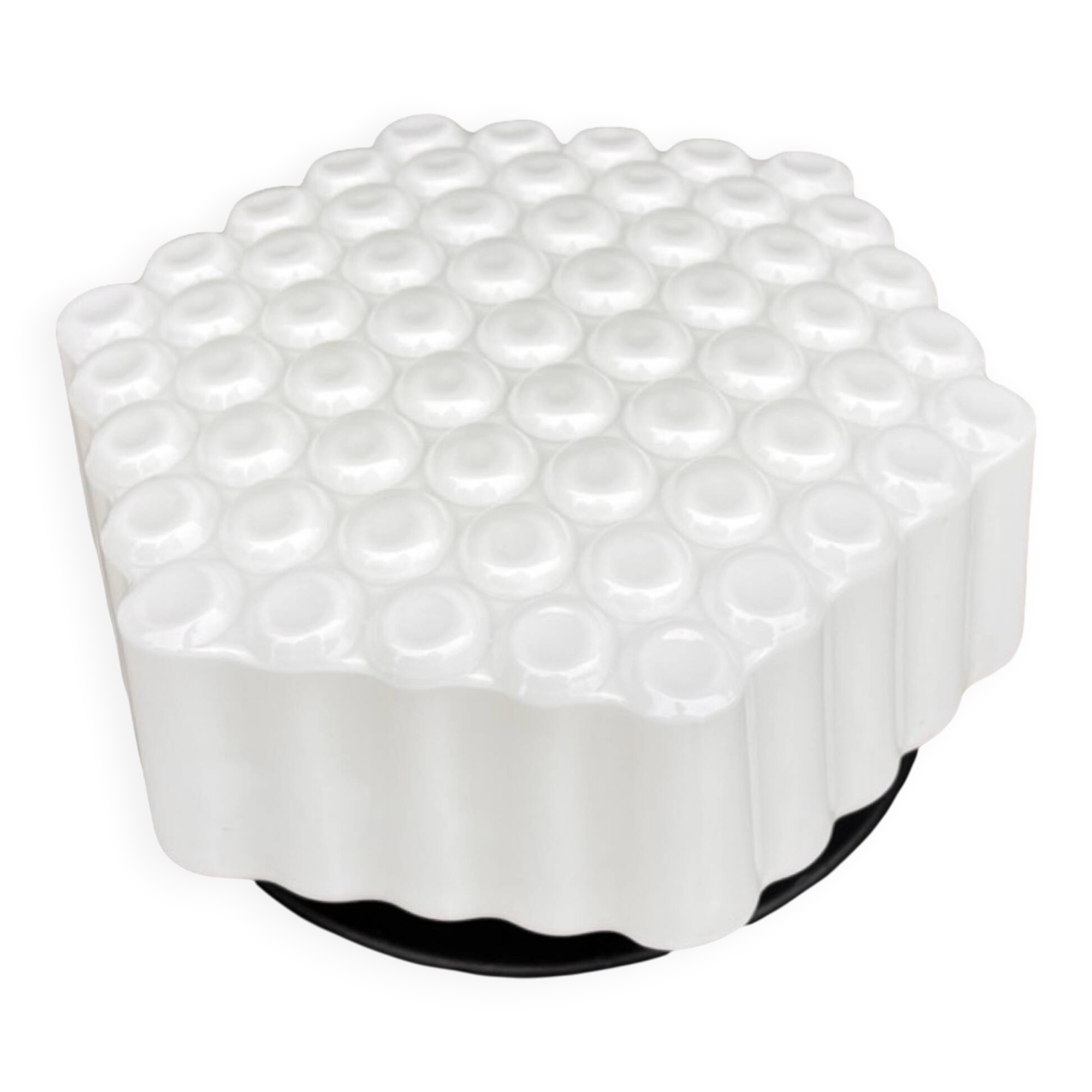 Large Honeycomb wall lamp ceiling lamp Czechoslovakia Kamenický Šenov 1960s