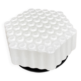 Large Honeycomb wall lamp ceiling lamp Czechoslovakia Kamenický Šenov 1960s