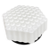 Large Honeycomb wall lamp ceiling lamp Czechoslovakia Kamenický Šenov 1960s
