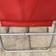 Vintage 1970s Kettler folding chair – pop floral print & structure