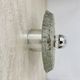 Thick Structured Ice Glass Wall Light Flush Mount by Peill & Putzler , 1970