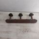 Wooden wall coat rack 50s