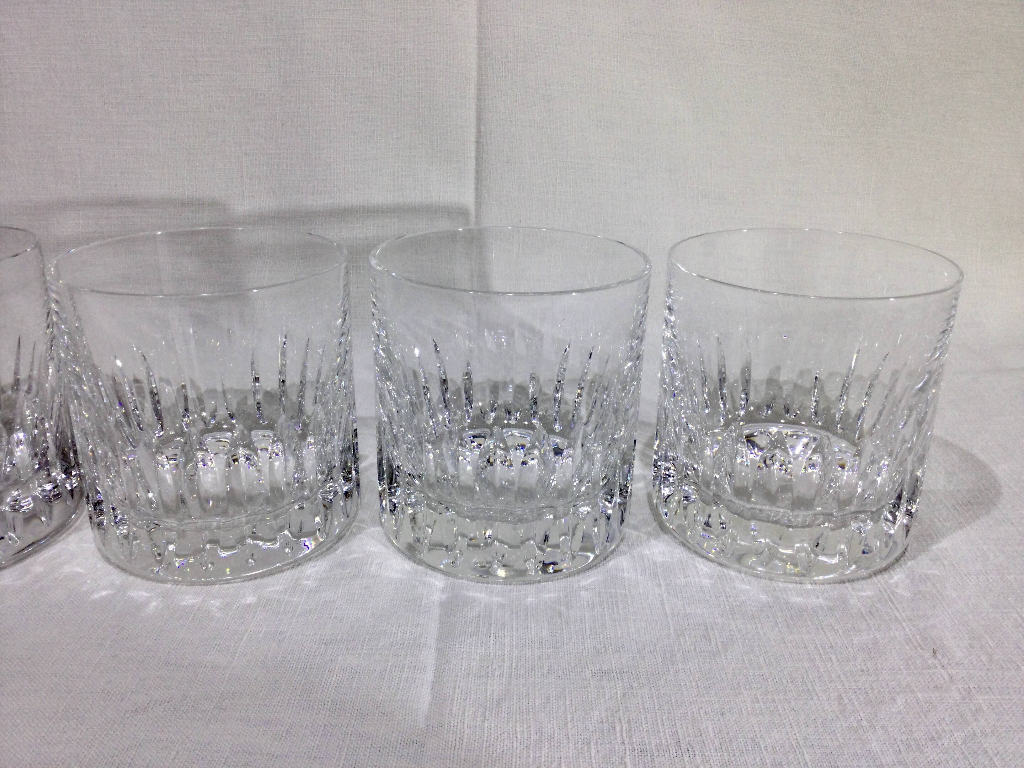 Saint-Louis - 5 Jersey Model Whiskey Glasses/Tumblers