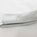 Glass and chrome dining table, 1970's