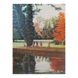 Tableau parc arboré