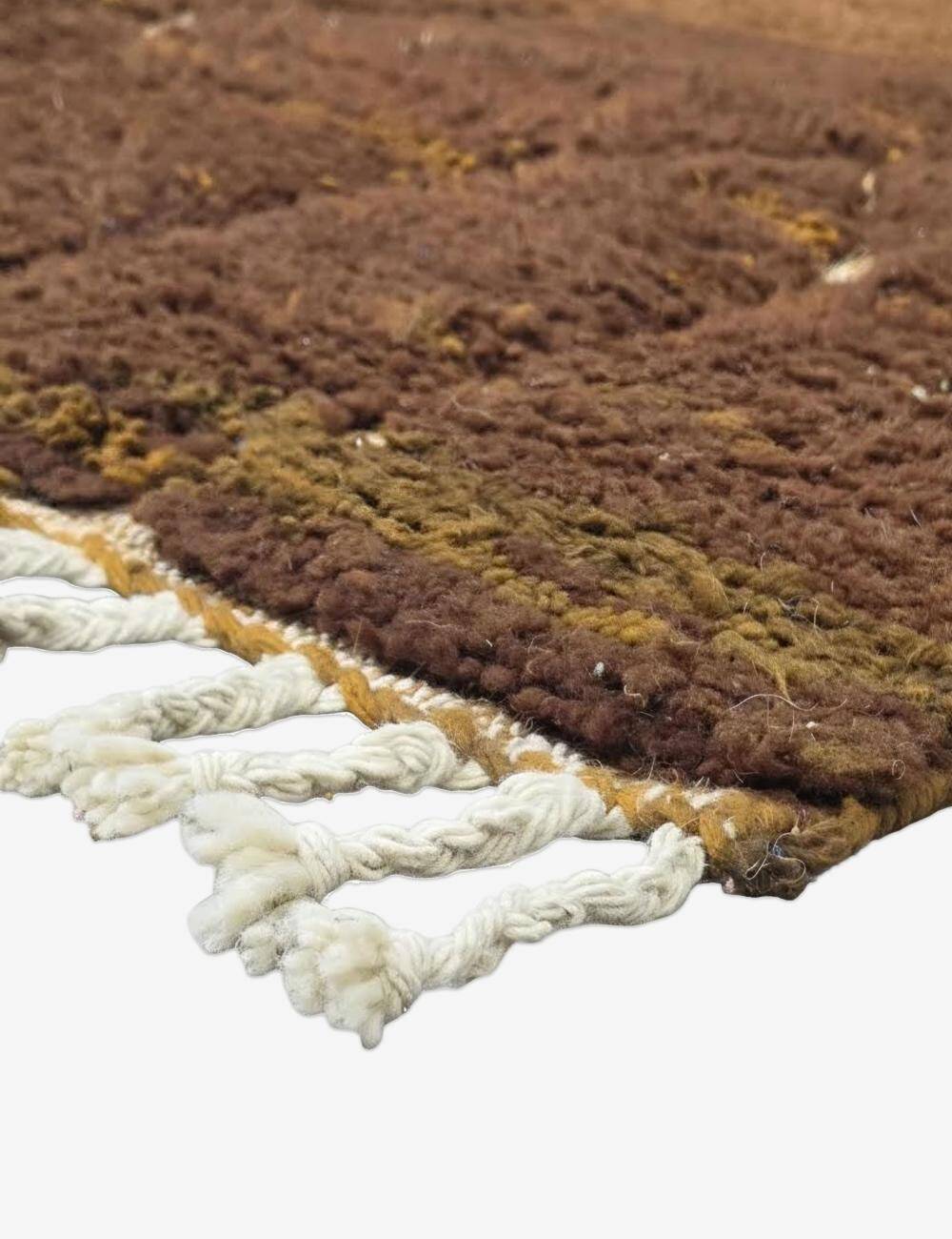 Modern Brown Rug - 290 x 250 cm