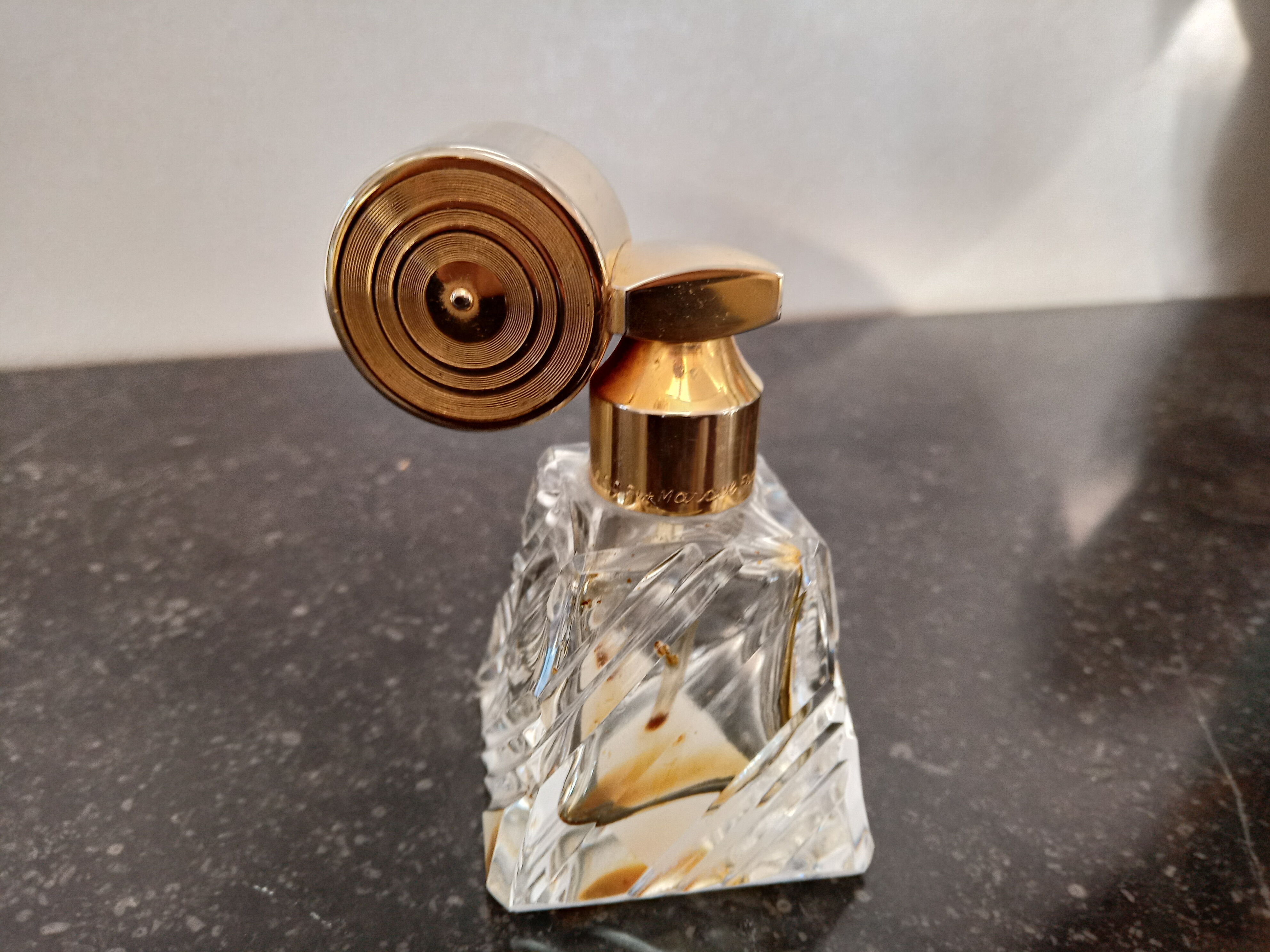 2 perfume bottles