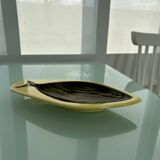 Plat poisson rayé 1950