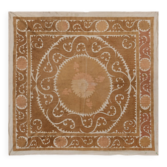 Hand knotted rug, vintage Turkish rug 149x163 cm