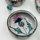 Set of 4 Vallauris Chardon ramekins by Étienne Daniel