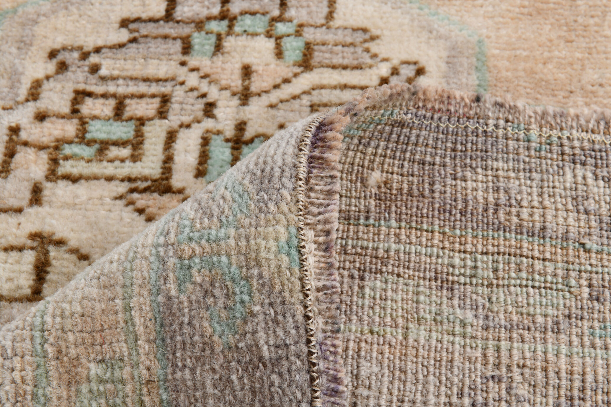 1x3 Oriental Vintage Door Mat Rug, 38x94Cm