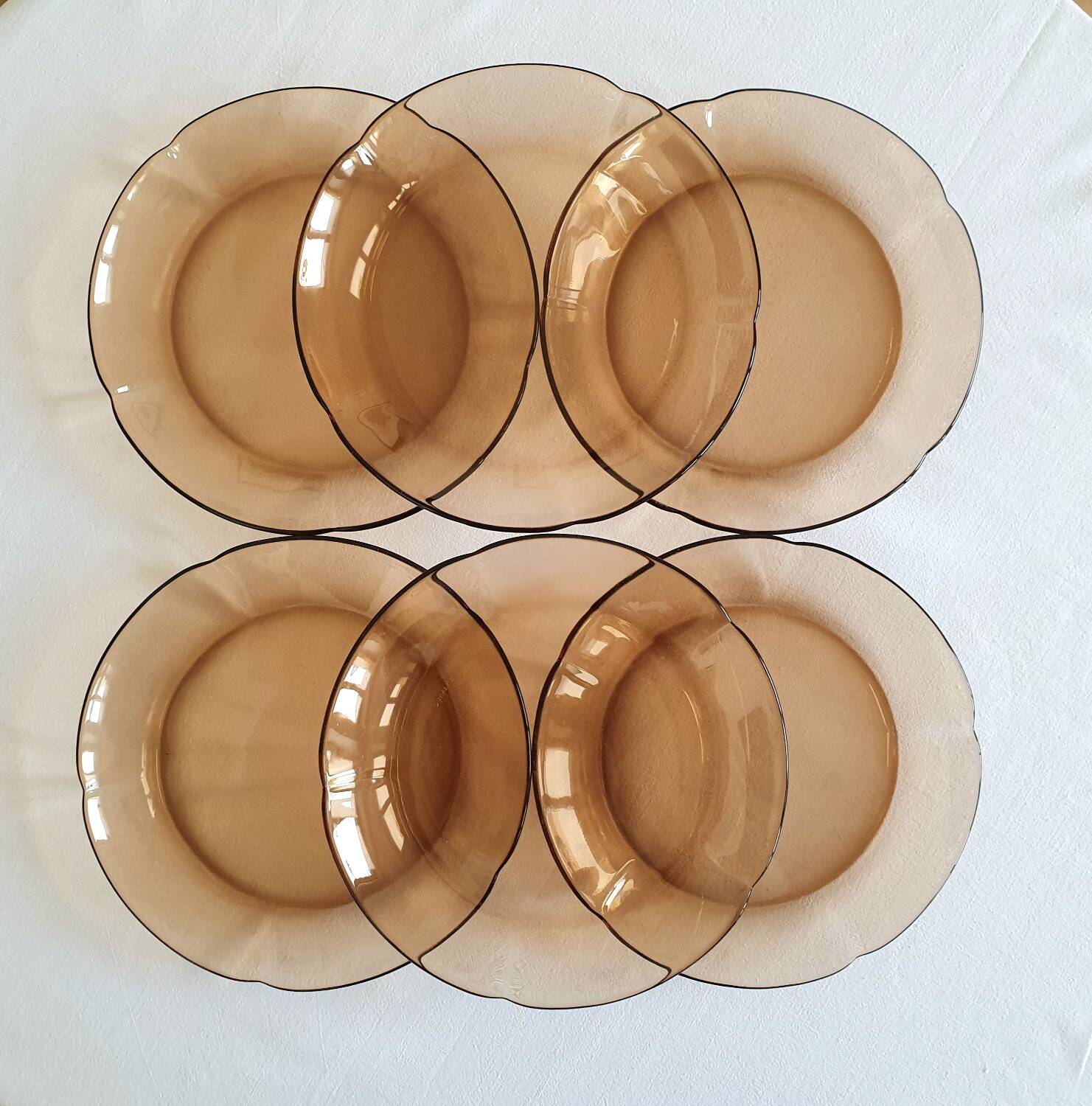 Vintage dessert plates