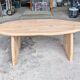 Solid wood coffee table