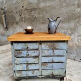 Industrial chest of drawers steel TV sideboard