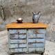 Industrial chest of drawers steel TV sideboard