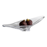 Clear Murano Glass Bowl by Richard Ginori, Heavy Art Glass, 1970s Italian Mid-Century Design