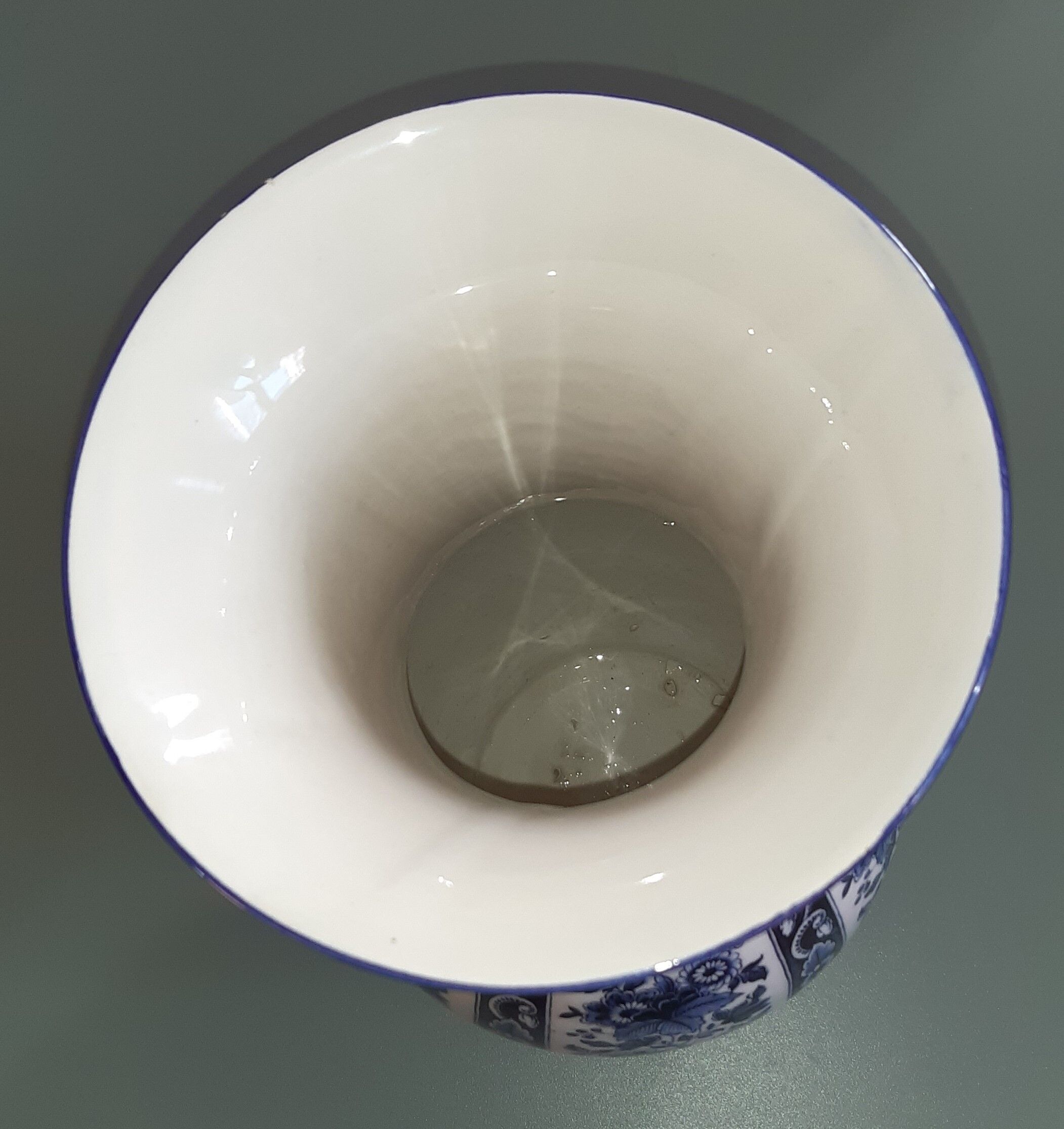 Vase bleu de Delft's