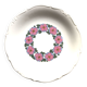 Vintage German porcelain flower plate