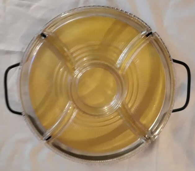 Plateau à hors-d 'œuvre - années 60