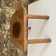 Antique tripod wooden trustool stool